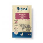 NATURAL Jautiena su kalakutiena - drėgnas pa&scaron;aras katėms - 85g