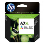 HP 62XL original Ink cartridge C2P04AE 301 tri-colour high capacity 1-pack Blister multi tag