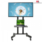 Maclean MC-739 TV Mobile Floor Stand TV Trolley w/ Mounting Bracket max 32-65'