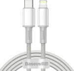 CABLE LIGHTNING TO USB-C 1M/WHITE CATLGD-02 BASEUS