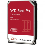 WD Red Pro NAS 22TB SATA 6Gb/s HDD 3.5inch internal 7200Rpm 512MB Cache 24x7 Bulk