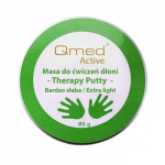 Plastikinė masė rankų reabilitacijai Žalia