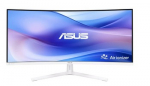 Asus VU34WCIP-W Eye Care Monitor - 34 inch, WQHD (3440x1440), 1500R Curvature, Frameless, 100Hz, Air Ionizer, SmoothMotion, Eye Care Plus technology, USB-C PD 65W, Stereo Speakers, Green Sustainability