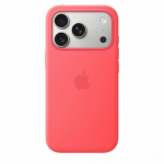 Apple iPhone 17 Pro Silicone Case with MagSafe &ndash; Bright Guava | Apple