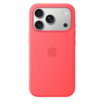 Apple iPhone 17 Pro Silicone Case with MagSafe &ndash; Bright Guava | Apple