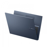 ASUS Vivobook 17 X1704VA-AU1068W Core 5 120U 17,3 colių FHD IPS lygio ekranas 60 Hz 250 nitų AG 16 GB DDR5 SSD512 Intel Graphics WLAN+BT kamera 720p 50 WHrs Win11 Quiet Blue