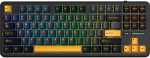 AULA Gasket F87 Thunder Black GrayWood RGB klaviatūra