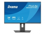 IIYAMA XB2497HSU-B1 24inch IPS 1920x1080 120Hz EyeComfort 15cm Height Adj. Stand 350cd/m2 Speakers HDMI DisplayPort 1ms MPRT USB 2x