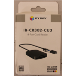 SALE OUT. | Raidsonic 4-in-1 Card Reader with USB 3.2 Gen 1 Type-A + Type-C | IB-CR302-CU3 | DAMAGED PACKAGING