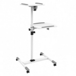Techly Universal projector/notebook trolley two shelvy
