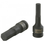 Smūginė galvutė antgalis &scaron;e&scaron;iabriaunė, ilga 1/2" 19mm, KS Tools