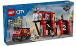 LEGO CITY 60414 GAISRINĖ SU GAISRINIU AUTOMOBILIU