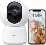 &bdquo;Arenti P2Q&ldquo; 4 MP UHD panoraminio vaizdo kamera su &sbquo;Wi-Fi&lsquo;, balta