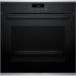 Bosch Oven | HBA272BB3 | 71 L | Electric | Pyrolysis/Hydrolytic | Touch control | Height 59.5 cm | Width 59.4 cm | Black
