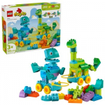 LEGO DUPLO 10451 3-in-1 dinozaurai ant ratų