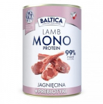 BALTICA Nutraceutic Monoprotein Lamb with prebiotics - drėgnas ėdalas &scaron;unims - 400g
