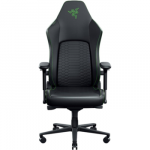 Razer Ergonomic Gaming Chair with Breathable Comfort | Iskur V2 NewGen | Black/Green