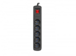 Listwa zasilajaca R5 3m 5x230v czarnaR5/30/C