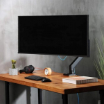 Auk&scaron;tos kokybės LCD televizoriaus laikiklis 17"-32" stalui su jungtimi