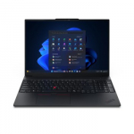 Lenovo ThinkPad E16 Gen 3 (Intel) Copilot+ PC Intel Core Ultra 7 256V Knyginis kompiuteris 40,6 cm (16") WUXGA 16 GB LPDDR5x-SDRAM 512 GB SSD Wi-Fi 6E (802.11ax) Windows 11 Pro Anglų Juoda
