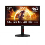 AOC G4 25G4ZR kompiuterio monitorius 62,2 cm (24.5") 1920 x 1080 pikseliai LCD Juoda, Raudona