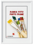Rėmelis GED 60x80 plast EASY baltas | 8mm