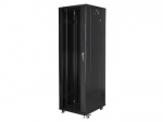 Lanberg | Rack cabinet 19" free-standing 42U/600x800 (flat pack) | FF01-6842-12B | Black