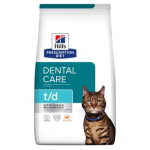 HILL'S PRESCRIPTION DIET Feline t/d Sausas kačių maistas Vi&scaron;čiukas 1,5 kg
