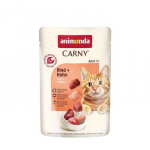 ANIMONDA Carny Adult Beef and chicken - &scaron;lapias kačių maistas - 85g