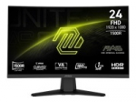 LCD Monitor|MSI|MAG 244C|23.6"|Gaming/Curved/Frameless|Matte|Panel VA|1920x1080|16:9|180Hz|1 ms|MAG244C