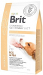 BRIT Grain Free Veterinary Diet Hepatic Egg and Pea - sausas &scaron;unų maistas - 2 kg