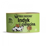 PAKA ZWIERZAKA Turkey with veal - &scaron;lapias kačių maistas - 200g