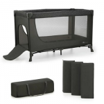 &bdquo;KinderKraft&ldquo; kelioninė lovytė JOY LIGHT GREY