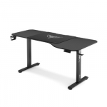 Diablo X-Tension 1600 Juodas elektra reguliuojamas Žaidimų Stalas | 1600 x 600 x 1170 mm