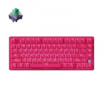 MCHOSE Jet 75 laidinė magnetinė žaidimų klaviatūra | US | Kailh Magnetic God Switch | Rose Raudona