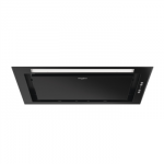 Whirlpool Hood | WCT3 63F LTK | Built-in | Energy efficiency class B | Width 51.4 cm | 430 m&sup3;/h | Electronic | LED | Black