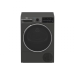 BEKO Dryer Machine | B5T89243M | Energy efficiency class C | Front loading | 9 kg | Heat pump | Digital | Depth 67 cm | Steam function | Black