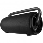 Portable speaker SVEN PS-395, black, power output 80W (RMS), TWS, Bluetooth, RGB backlight, Waterproof (IPx5), USB, Battery life &ndash; up to 20 hours