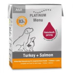 PLATINUM Menu Adult Iberico+Turkey - drėgnas ėdalas &scaron;unims - 185g