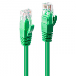 Tinklo Kabelis - LINDY Cat.6 U/UTP Tinklo Kabelis, RJ45, M/M, 250MHz, 7.5 m, Žalias