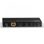 AV I&scaron;plėtiklis - LINDY 100m Cat.6 HDMI 4K60 HDBaseT I&scaron;plėtiklis su PoC