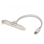 USB Jungties Laikiklis - Lindy USB 2.0 Dviguba A Tipo 480 Mbps