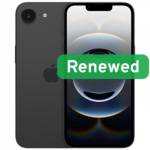Apple Renewed Grade A | Apple iPhone 16e | Black | 6.1 " | OLED | 128 GB | 5G | iOS