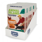 ANIMAL ISLAND Turkey Fillets in broth - drėgnas ėdalas &scaron;unims - 10x150g