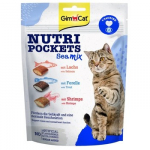 GIMCAT Nutri Pockets Sea mix &ndash; skanėstas katei &ndash; 150g