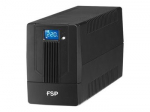 Fortron iFP 600 nepertraukiamo maitinimo &scaron;altinis (UPS) su jutikliniu LCD ekranu | Galingumas: 600 VA (360 W) | USB, RJ11/RJ45