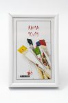 Rėmelis GED 70x100 plast EASY baltas | 8mm