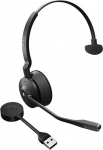Jabra Engage 55 MS, headset (black, USB-A, mono)