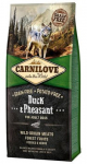 CARNILOVE Adult Duck and Pheasant - sausas maistas &scaron;unims - 12kg