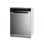 Whirlpool Dishwasher | WFO 3T133 P 6.5 X | Freestanding | Width 60 cm | Number of place settings 14 | Number of programs 10 | Energy efficiency class D | Display | Stainless steel